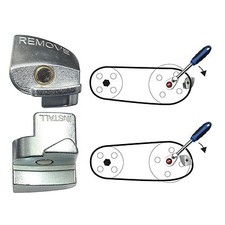 Keilriemen Keilrippenriemen De-Montage Werkzeug Montagekeil Magnetisch Kfz Auto