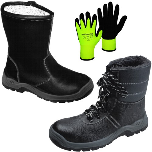 Winter pelz sicherheitsschuhe - winter,