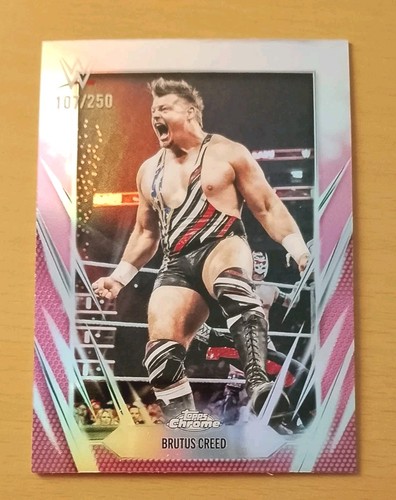 2026 topps chrome wwe brutus - topps,