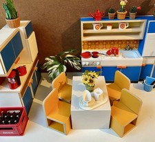 Puppenhaus Küchenzeile 70er