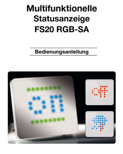 Elv fs20 rgb - elv, fs20-rgb-statusanzeige