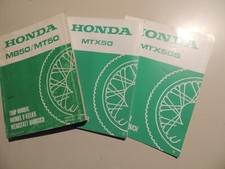 Honda MTX 50 S (AD04) 1984 Service manual Werkstatthandbuch Manuel d`atellier