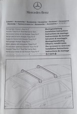 Mercedes benz relingträget - mercedes,