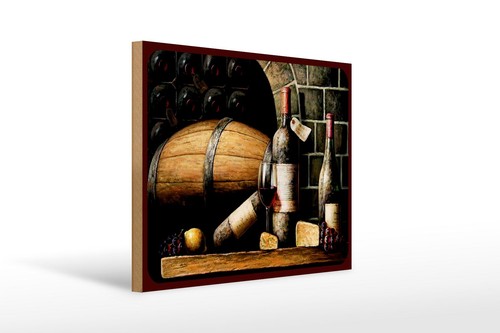 Holzschild retro 30x40 - retro, cm