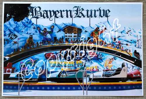 Xxl foto karussell bayernkurve - foto,