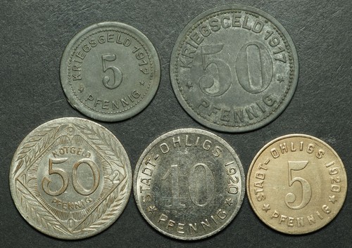 Notgeld verschiedene - notgeld:,