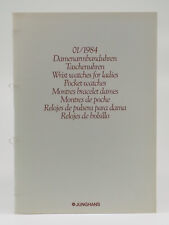 JUNGHANS Katalog 01/1984 Damenarmbanduhren Taschenuhren; K85 593