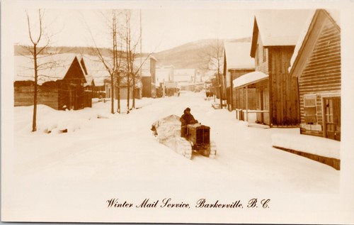 Barkerville winter mail - barkerville, bc