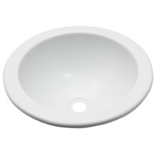 Inlay recess sink round