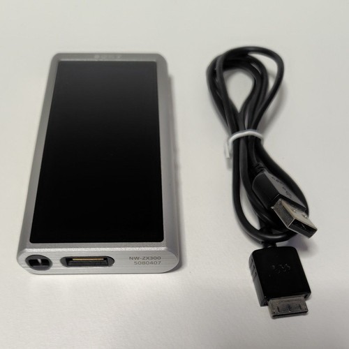 Sony zx300 silver walkman - sony,