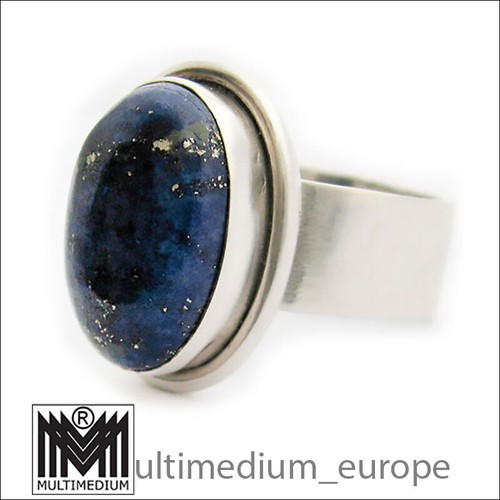 Designer silber ring lapis - ring,