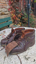 Skischuhe Stiefel alt antik Leder Schnürung 40/50er Jahre Vintage Retro