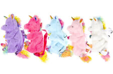 Einhorn Plüsch Rucksack für Kinder verschiedene Farben