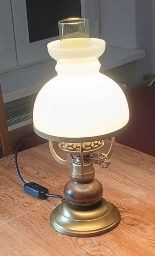 Tischlampe glasschirm rauch - tischlampe,