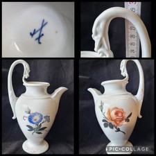 Meissen Kanne Schwanenhals um