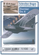 Kartonmodell Dornier Do X