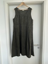 Poetry Cordkleid Grün 40