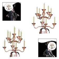 Kerzenhalter-Kopfschmuck für