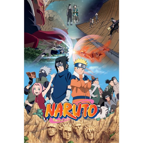 Naruto divided poster - divided,