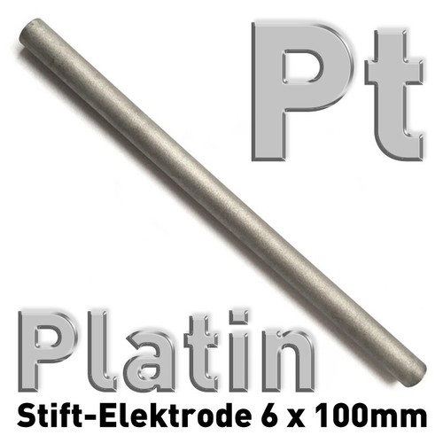 Rund stab anode elektrode 6 - rund,