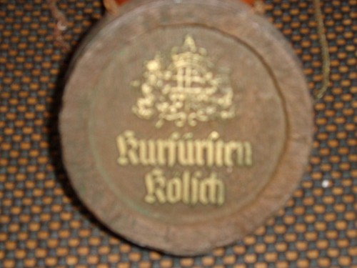 Zapfhahnschild kurfürsten - zapfhahnschild, ""