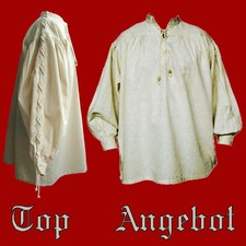 Mittelalterhemd S-4XL natur