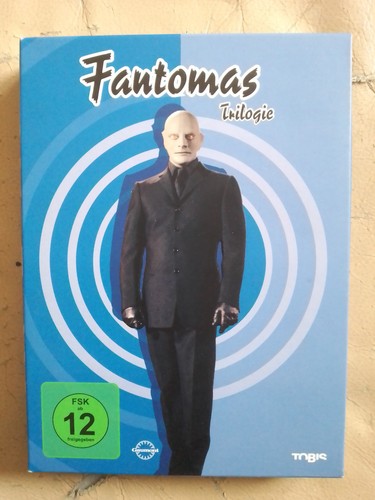 Dvd fantomas trilogie - dvd:,