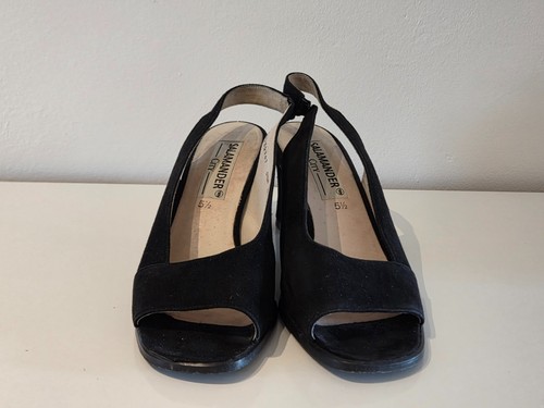 Schwarze slingpumps - schwarze,