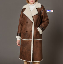 HAILYS Damen Lammfellmantel