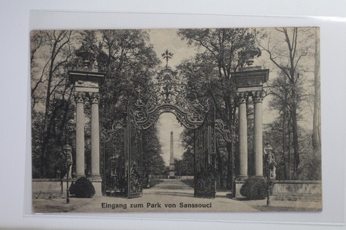 Potsdam eingang zum - ak,