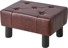 Kunstleder Fußhocker Sitzbank