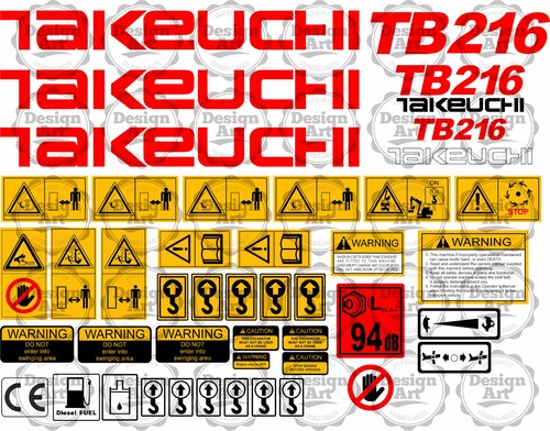 Takeuchi tb216 216 mini - tb216,
