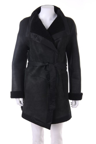Marc cain shearling coat - shearling, 3