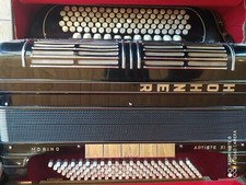 Akkordeon Hohner Morino Artiste XI N Cassotto, C-flach Griff