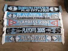 FANSCHAL▪︎ HAMBURG FREEZERS ▪︎ PLAY OFF 2004 - 2008 ▪︎ EISHOCKEY * 5 Schals
