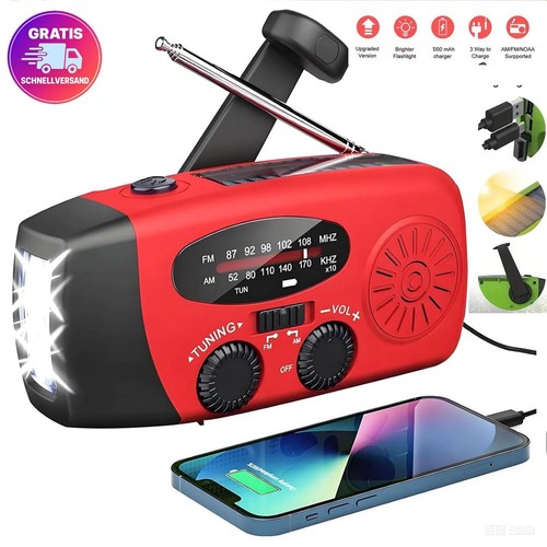 Solar radio kurbelradio - solar,