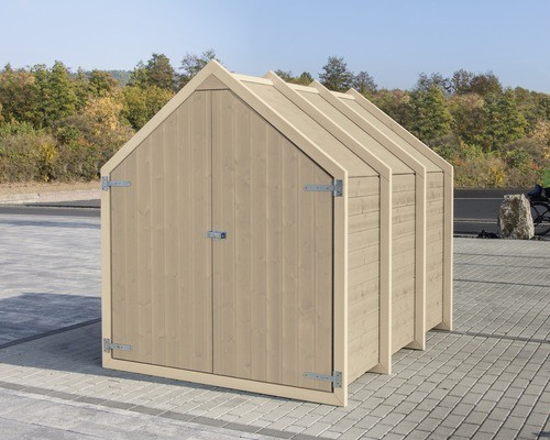 Fahrradgarage typ 550 holz - typ,