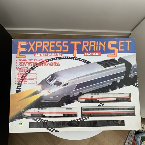 Express train set ice - express, zug