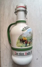 Große Keramik Bierflasche