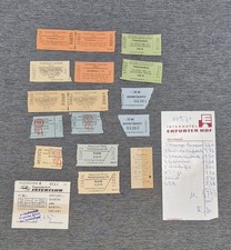 DDR Eintrittskarten Bahn