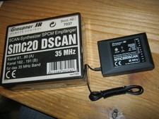 Empfänger Graupner SMC - 20 DSCAN 35 Mhz A+B  unbenutzt !!
