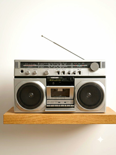 Toshiba 7700s boombox fm - rt-7700s, am/fm