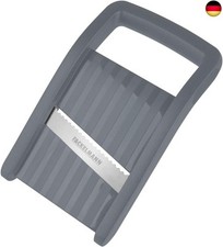 Fackelmann Kompakt-Hobel, Gemüsehobel mit Edelstahlklinge, Reibe mit 