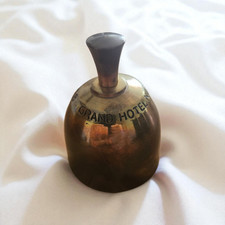 Alte Messingglocke Grand Hotel Nürnberg 1967 /68 Rezeptionsglocke