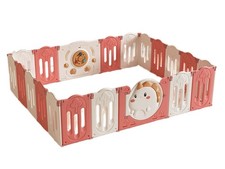 Laufgitter, Kunststoff, 228 x 228 cm, rot - N