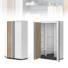 Eckschrank IMOLA IM-01 mit 2 Türen Kleiderschrank Drehtürenschrank Modern