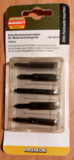 Proxxon 28572 Schnitzmesser-Einsätze  5 verschiedene ovp Minimot System