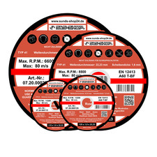 Trennscheiben Ø115 125 180