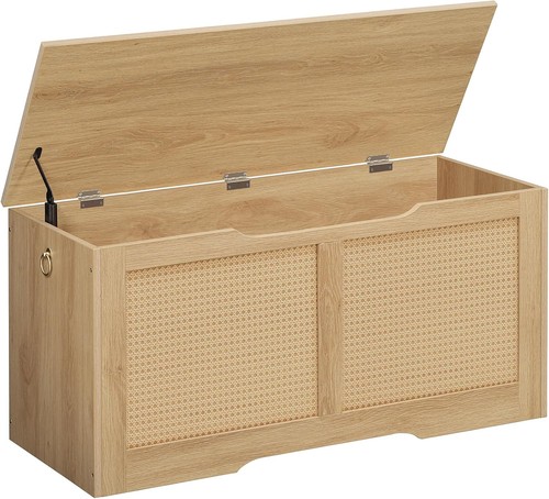 Sitzbank mit stauraum rattan - sitzbank,