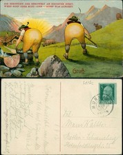 Scherzkarten Die Schönheit